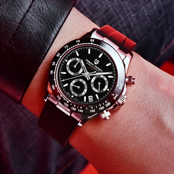 

PAGANI DESIGN New Classic Black Mens Watches Top Brand Luxury Watch For Man Military Waterproof Quartz Clock Relogio Masculino