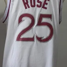 25 Деррик роз Джерси баскетбольные майки
