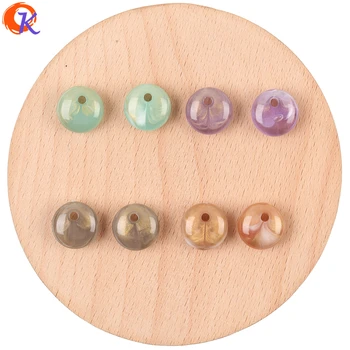 

Cordial Design 14*14MM 200Pcs Acrylic Beads/Marble Effect/Earring Findings/Coin Shape/Hand Made/Jewelry Accessories/DIY Making