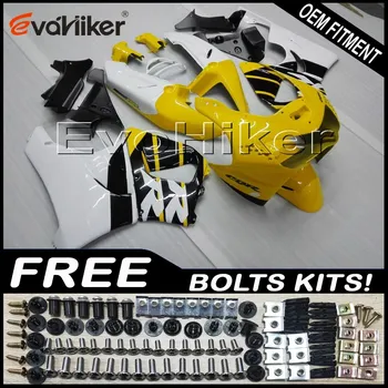 

Custom motorcycle cowl for CBR919RR 1998-1999 CBR900RR ABS fairing motorcycle panels yellow+gifts