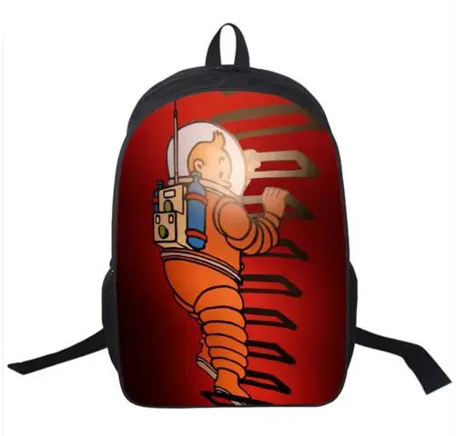 as pictures Мультяшный рюкзак Tintin Adventure/Popeye The Sailor для подростков, школьные рюкзаки для мальчиков и девочек, детские школьные сумки, женская сумка - Цвет: as pictures