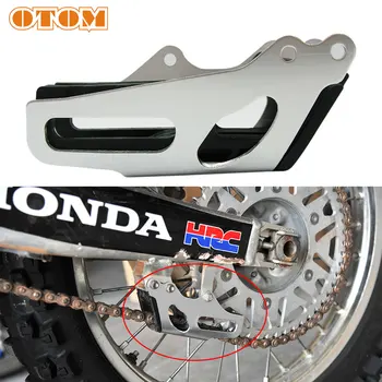 

OTOM Motorcycle Chain Guide Guard Dirt Pit Bike Motocross Parts Aluminum Alloy Chain Guides And Inner Glue For HONDA CRF 250 450