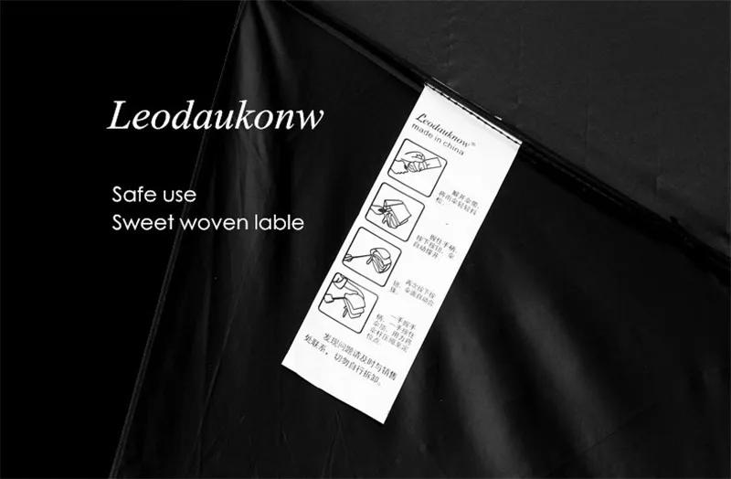 LEODAUKNOW полностью автоматическая складывающийся втрое бизнес класса люкс транспортное средство с навесом, защита от ветра и клетчатым паттерном модные узор мужской зонт
