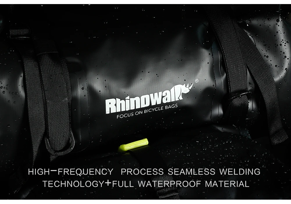 Discount Rhinowalk Bicycle Saddle Bag Full Waterproof Travel Handbag Casual Cycling Bike Luggage Carrier Bag Shoulder Crossbody Bag 20L 18