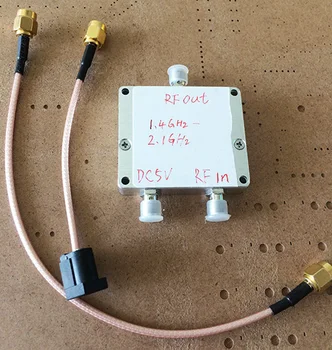 

1.4GHZ-2.1GHZ power amplifier for HACKRF One, low voltage and large bandwidth PA