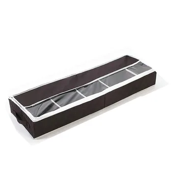 

Bamboo Charcoal Window Mesh Division Accept Shoe Box Pvc Waterproof Shoes Accept Pocket Boot Box