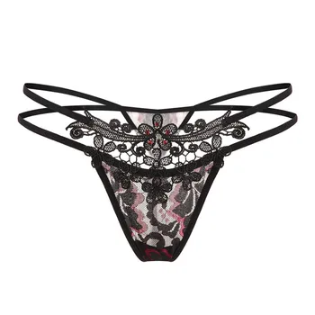 

Sexy and Seductive T-string Panties, Rhinestone Triangle Panties, Beautiful Buttocks, Low Waist, Luxury Panties, T-pants