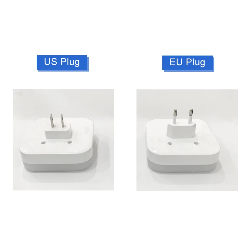 Светодиодный ночник с зарядным устройством USB и двумя портами для iPhone настенный
