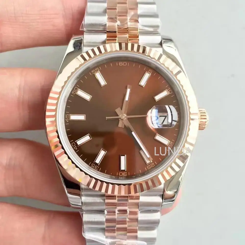 

Luxury Watch Men Watch Waterproof Automatic Mechanical Watch Stainless Steel Sapphire Crystal Automatic Wristwatch