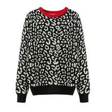 Aliexpress - 2021 korean jumper Autumn winter Knitted Sweater Women oversized sweaters female leopard jacquard fashion wool blends pullover