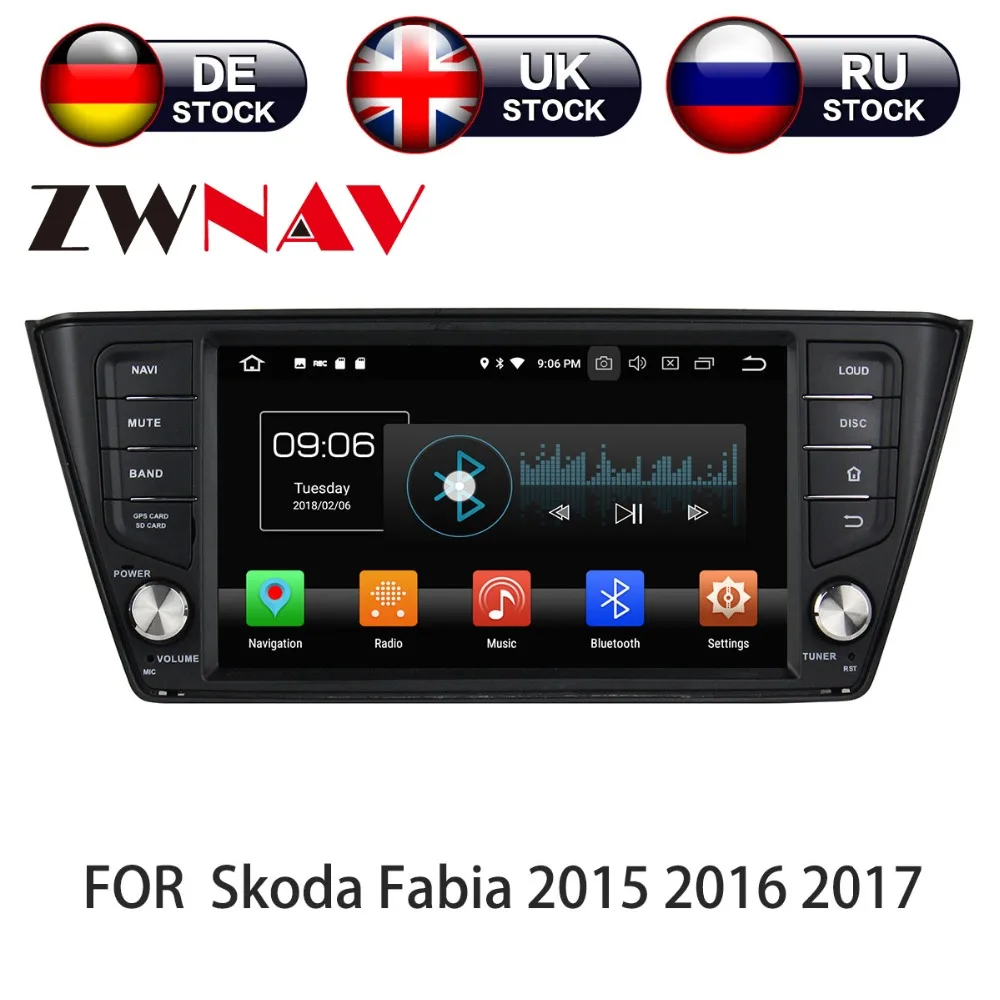 

Android 10 8 Core IPS Screen Car GPS Navigation Multimedia Recoder For Skoda Fabia NJ3 2015 2016 2017 2018 Stereo Head Unit