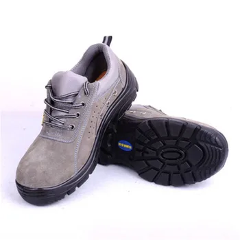 

Unisex Safety Shoes Steel Toe Work Shoes for Men Insulation Genuine Leather Electrician Safety Boots Men Tenis Plus Size 46