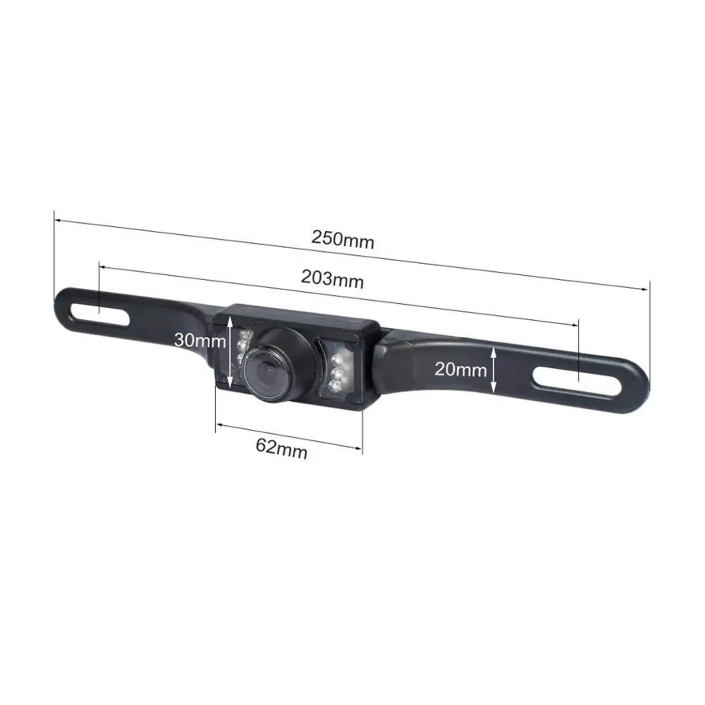 DIYKIT 4 3 &quotTFT LCD Автомобильный монитор заднего вида Комплект Заднего IR HD