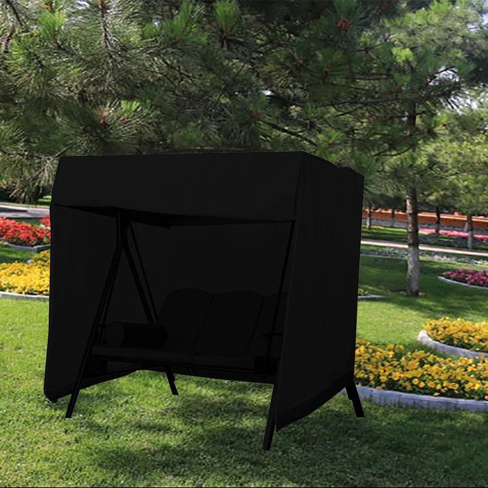 

Anti Dust Furniture Canopy Waterproof Patio Outdoor Protection Sunscreen Wear Resistant Home Replacement Swing Cover Chair