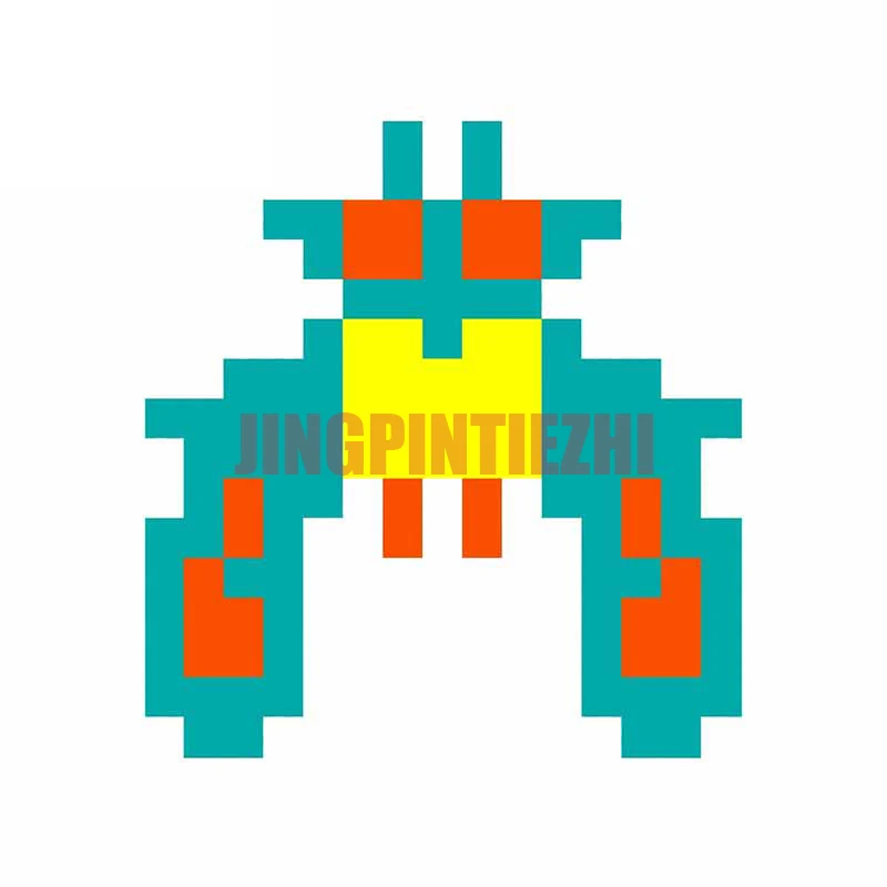 Adesivi Per Auto Vinile Decalcomania Per Moto Decorazione Laptop Arcade Space Invasers Green Rv Racing Helmet Stickers