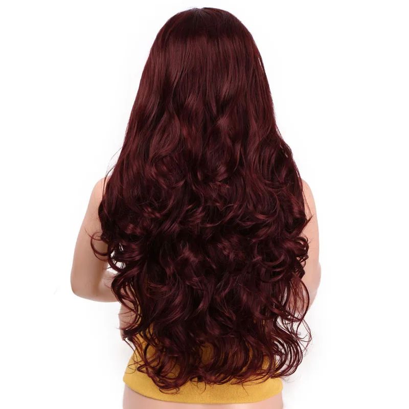 AISI BEAUTY Ombre Парик на кружеве волнистый длинный синтетический фиолетовый парик для черных/белых женщин косплей розовый черный красный блонд серый парики - Цвет: #10