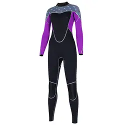 2019 новый стиль женский полный тело Подводное для серфинга дайвинга Гидрокостюмы женские стрейч полный костюм для подводного плавания и