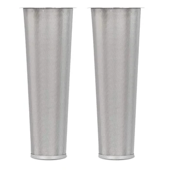 

Coffee Filter for 2 Wide-Mouth Mason Jars Stainless Steel Ultra-Fine Mesh Tea Coffee Maker with Fruit Injector