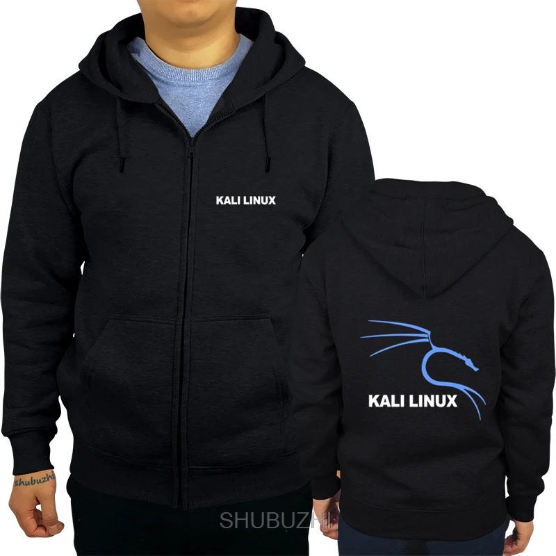 Kali Linux Толстовка популярные мужские толстовки с капюшоном осень-весна с капюшоном Мужские брендовые черные пуловеры Прямая sbz3231