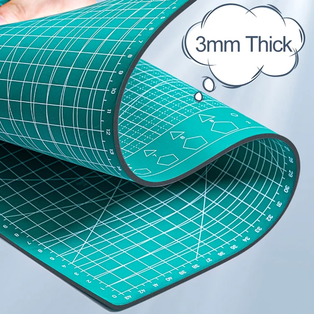 WUTA Double Side A2 A3 Cutting Mat Translucent Self Healing Craft PVC  Cutting Pad Cushion Plate Tools Sewing Cutting Board - AliExpress