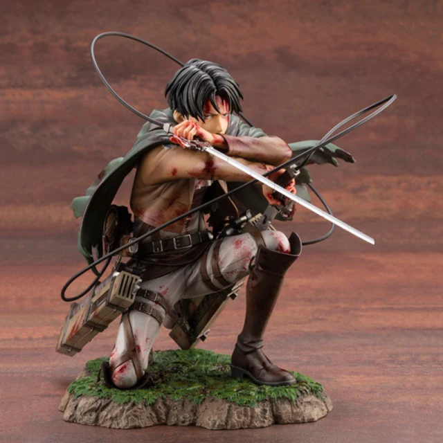 Attack on Titan Mikasa Ackerman Eren Jaeger Levi Action Figures 5