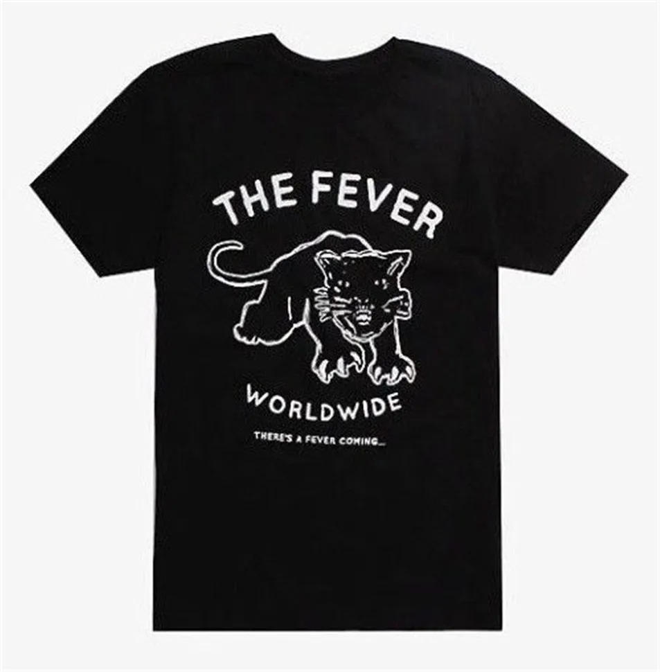 Футболка с логотипом The Fever 333 Panther по всему миру новая Лицензированная футболка