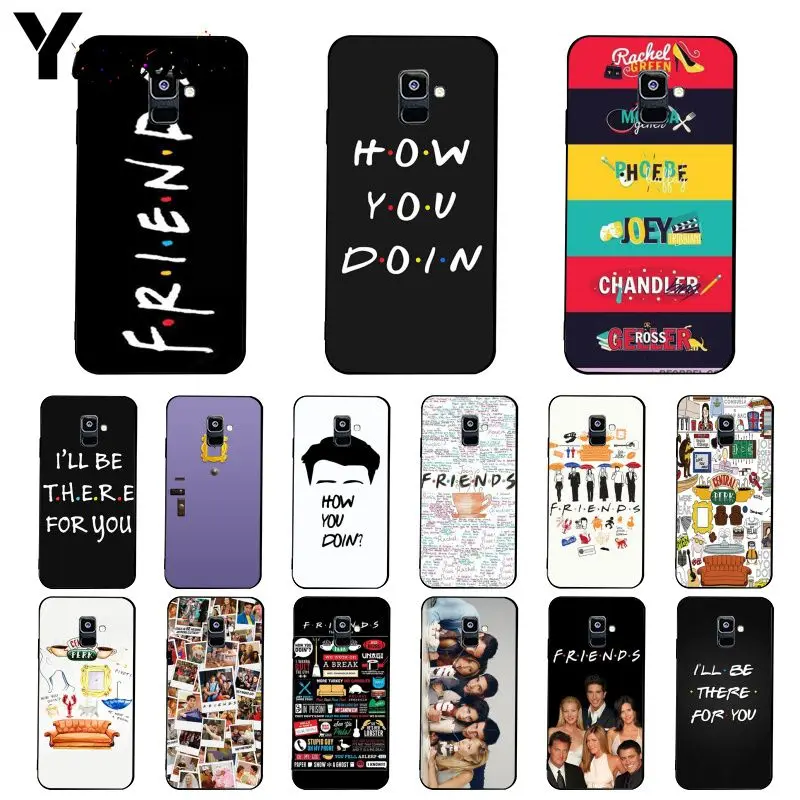 Чехол для телефона Yinuoda friends tv show how you doin Samsung Galaxy A7 A50 A70 A40 A20 A30 A8 A6 Plus A9 2018 | Мобильные