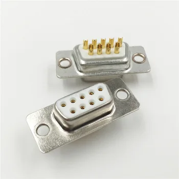 

20pcs/lot High quality H65 Needle welding line DB9 RS232 Female Connector