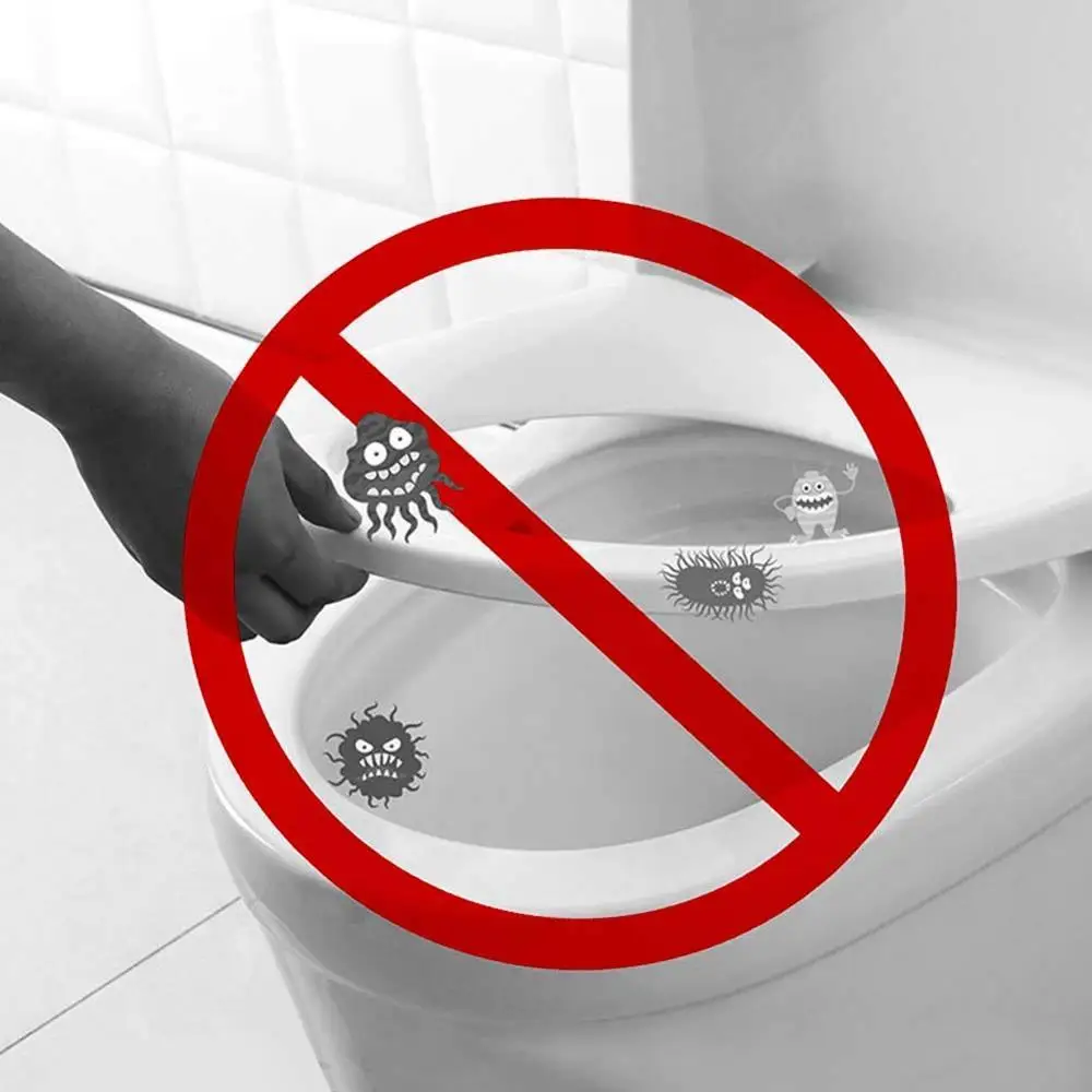 Portable Sticky Toilet Seat Cover Lifter Sanitary Closestool Seat Cover Lift Handle for Travel Home Bathroom Avoid Touching