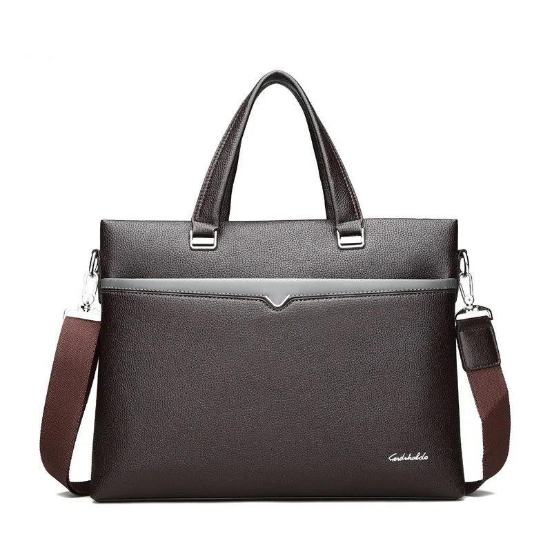 

New Style Business MEN'S Handbag Cross Men Casual Shoulder Computer Bag Backpack Men's Leather Bag Briefcase