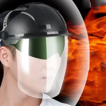 

Dual Screen Welding Helmet TIG Weld Welder Lens Grinding Mask Face Protection Soldering Safety Welding Helmet Guard Portabe