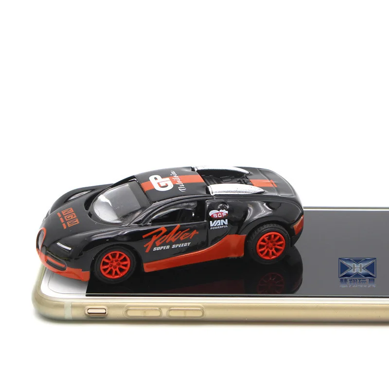 Набор легковых автомобилей 1: 64 Модель игрушечных инерционный Карманный сплав