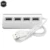 1шт Высокоскоростной USB КОНЦЕНТРАТОР 4 Порта USB 2.0 Порт Портативный OTG Алюминиевый USB Сплиттер Кабель для iMac Macbook Air Ноутбук ПК Планшет