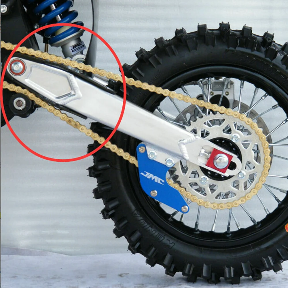 WhatApart Rubber Swingarm Chain Slider Guide Compatible with SDG SSR Taotao Coolster Baja Coleman 70cc 90cc 100cc 110cc Pit Dirt Bike 