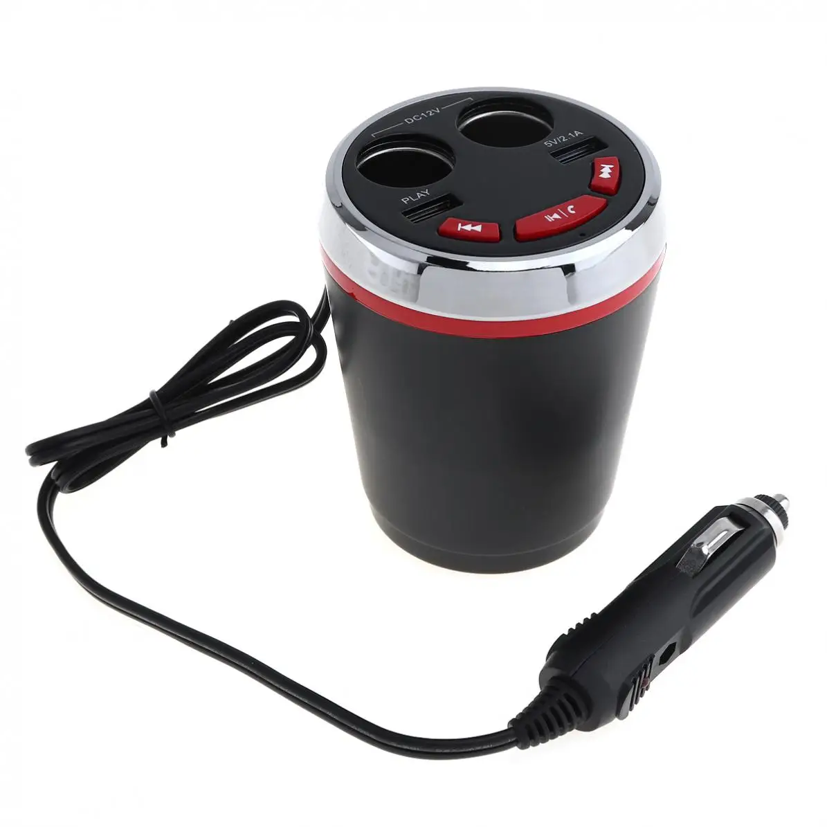 Автомобильный Bluetooth MP3 музыкальный плеер комплект авто радио плеер Hands-free fm-передатчик расширение 2 способ прикуривателя адаптер сплиттер