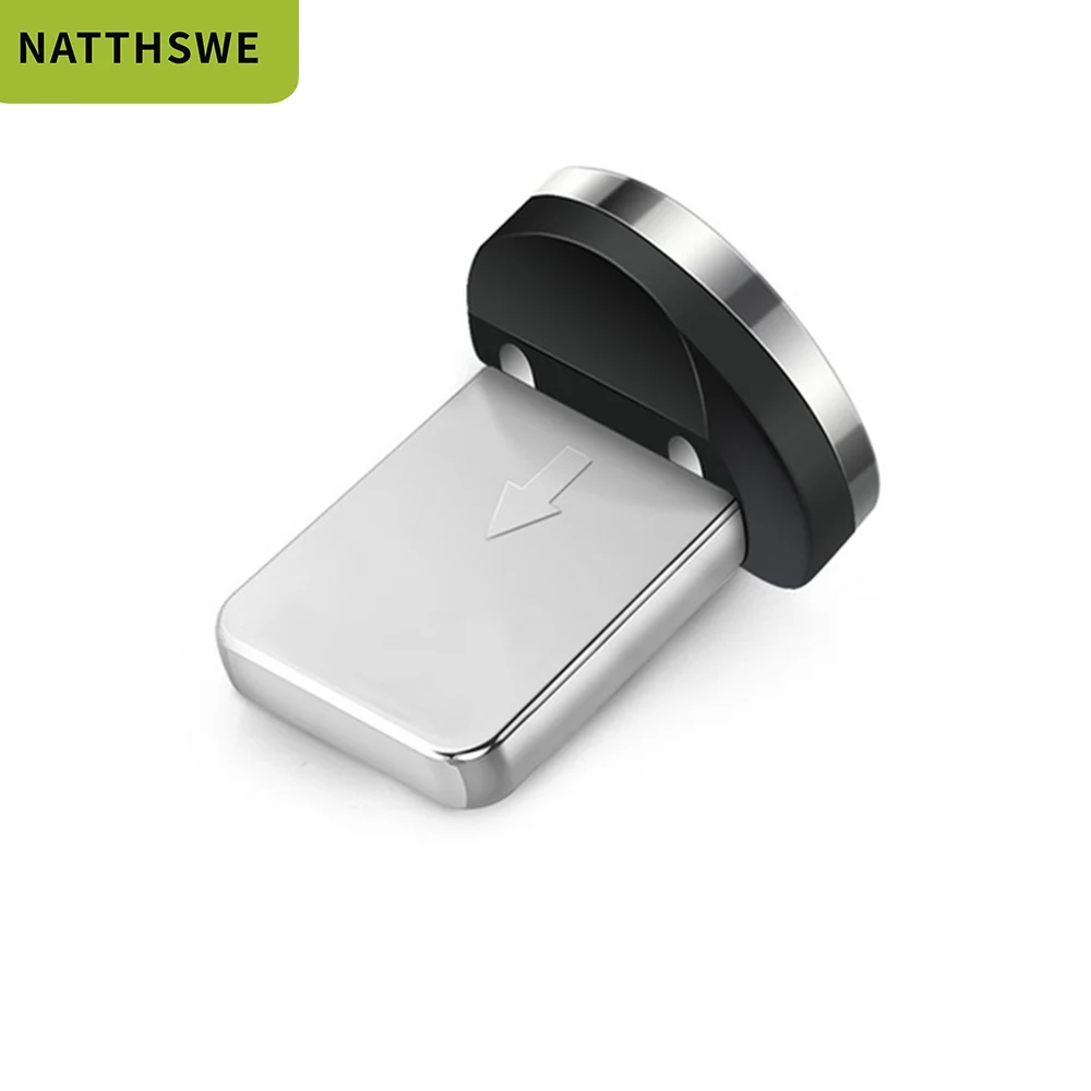 Магнитный usb-кабель NATTHSWE для iPhone XR X 7 8, зарядное устройство Micro type C для быстрой зарядки, магнитный USB-C