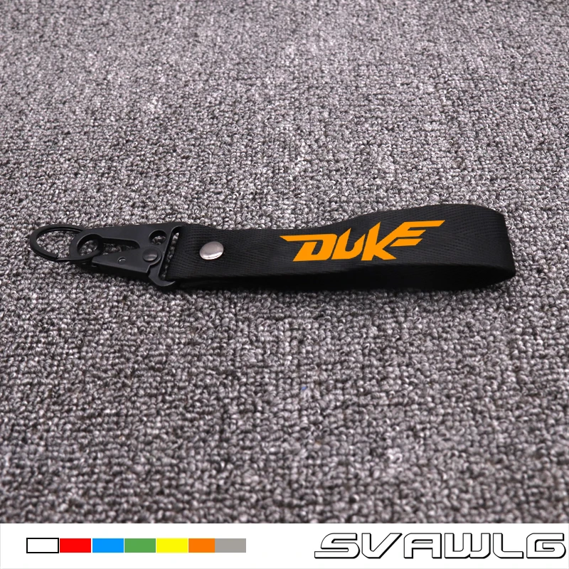 Мотоцикл 3D брелок для ключей брелок для KTM DUKE 390 690 200 790 Duke 125 крест ремень брелок - Цвет: 3