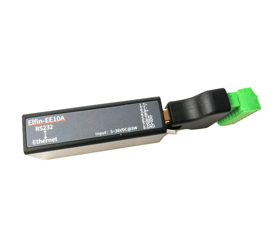 Serial port RS232 to Ethernet serial device server Elfin-EE10A support TCP/IP Telnet Modbus TCP Protocol | Безопасность и защита