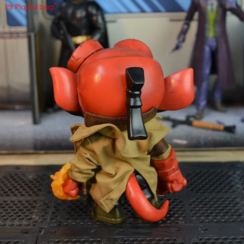 Hell Boy фигурка креативный ПВХ Коллекционная Фигурка модный автомобиль украшение Hell мальчик фанаты любят детей игрушки HE01