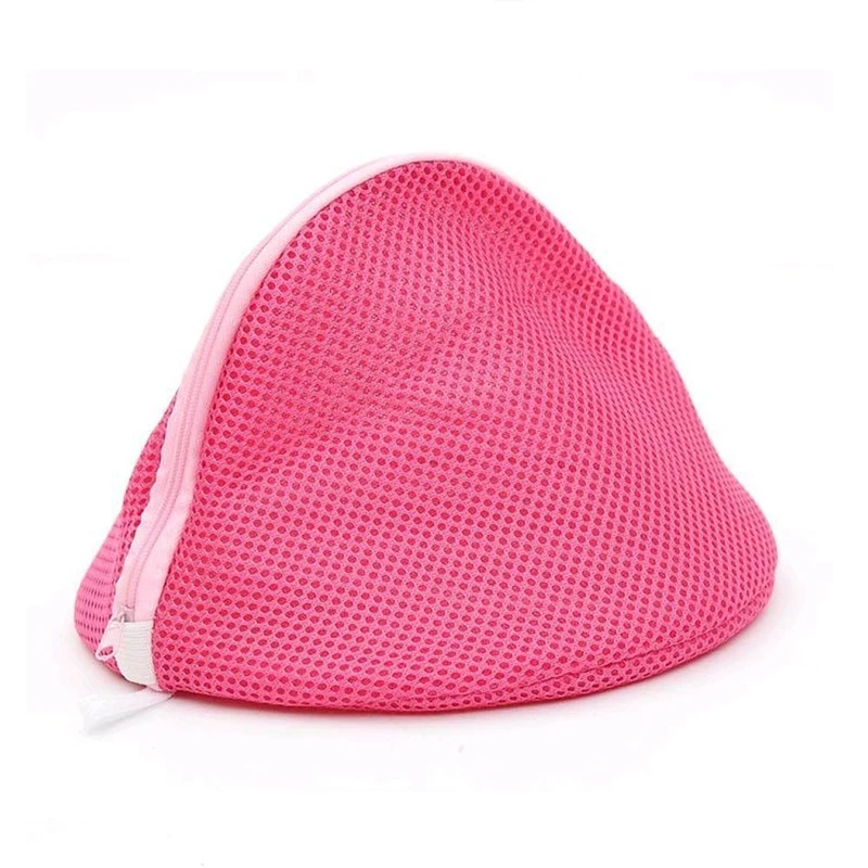 

Women Bra Laundry Lingerie Washing Hosiery Saver Protect Aid Mesh Bag-Pink