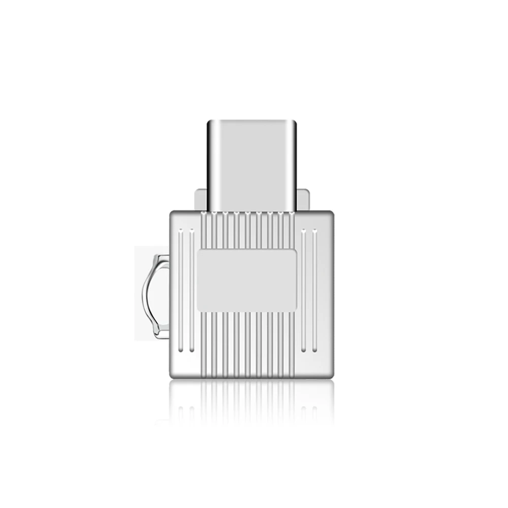 Kebidu mini type C USB 3,0 Стандартный Micro SD TF считыватель карт памяти для Macbook или смартфона с интерфейсом type C брелок