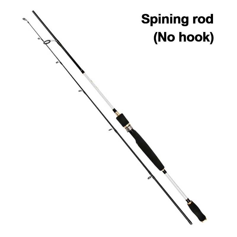 Spining fishing rod Удочка из углеродного волокна, спиннинговое литье, удочка для рыбалки, M& ML, силовая телескопическая удочка, 1,8 м, 2,1 м, 2,4 м, удочка, рыболовные снасти G4 - Цвет: Spining fishing rod