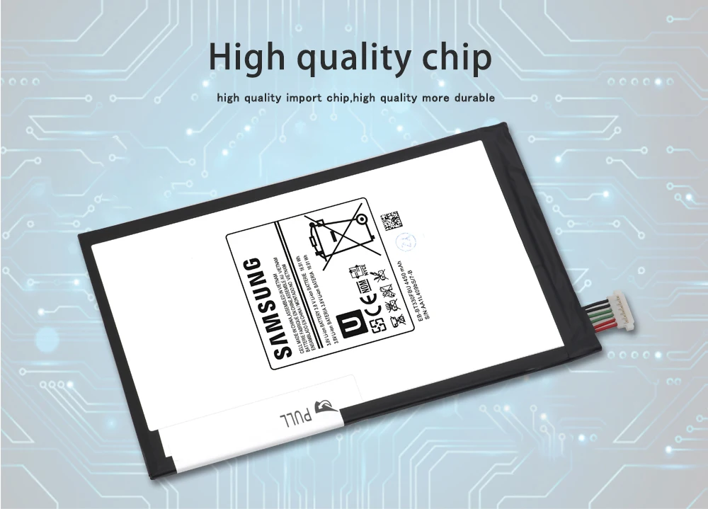 Samsung планшет Батарея EB-BT330FBE для samsung Galaxy Tab 4 8,0 T330 T331 T331C T335 SM-T330 SM-T331 SM-T335 4450 мА-ч