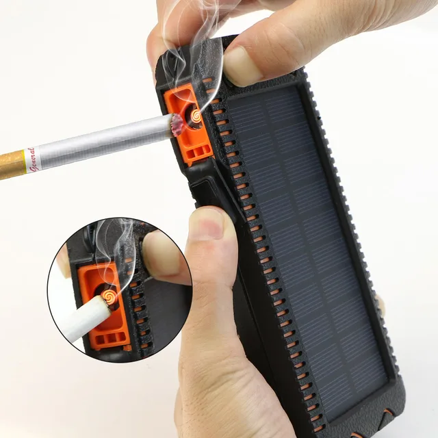  US $18.18  X-DRAGON 15000mAh Power Bank Solar External Battery Power Charger for iPhone Samsung Huawei Smartph