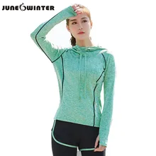 Одежда для йоги Женская летняя фитнес Толстовка для занятий бегом быстросохнущая Спортивная одежда для девочек