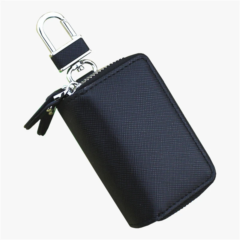

Portable Leather Unisex Key Bag Multifunction Organizer Wallet Holder Housekeeper Car Small Key Case Keys Pouch