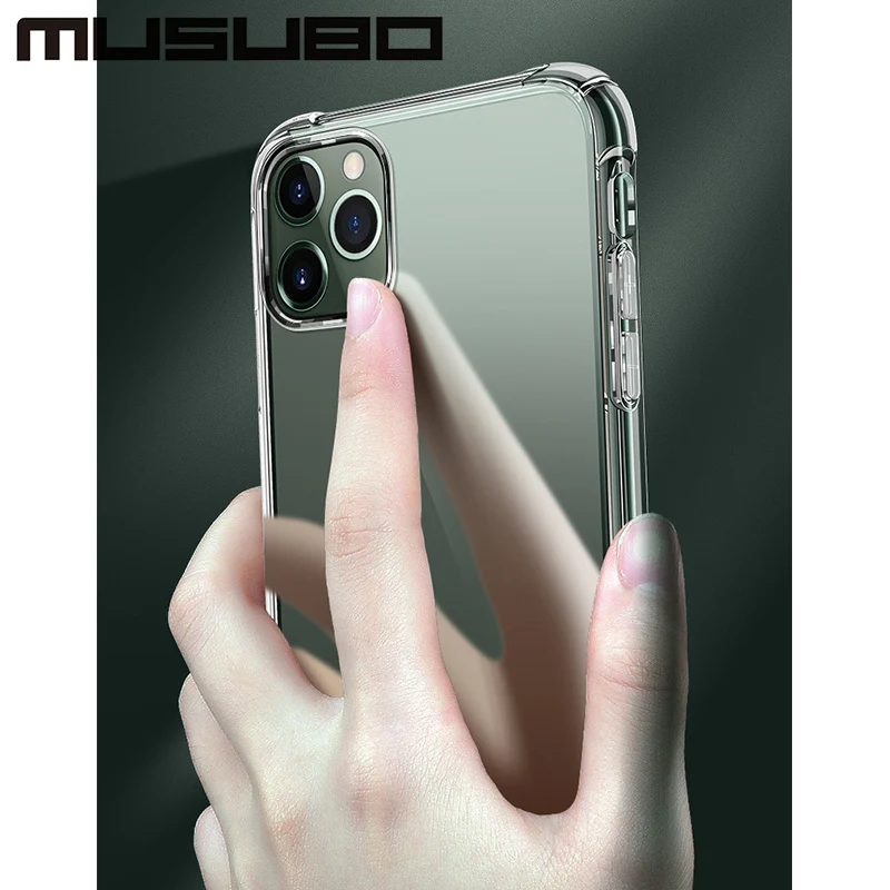 Musubo прозрачных чехлов для iPhone 11 Pro Max XR X Роскошный чехол iphone 8 plus 7 Plus 6 6s