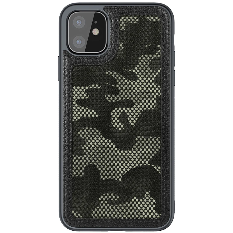 camouflage Для Apple iPhone 11 Pro чехол, NILLKIN Военная камуфляжная Защита Чехол Корпус противоударный жесткий задняя крышка для iPhone 11 - Цвет: camouflage