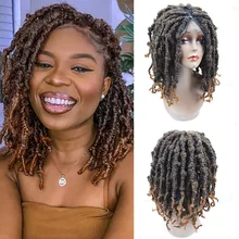 

SAMBRAID Braided Box Braids Wig Long Synthetic Lace front wigs Passion Spring Twist Lace front human hair wigs for Women
