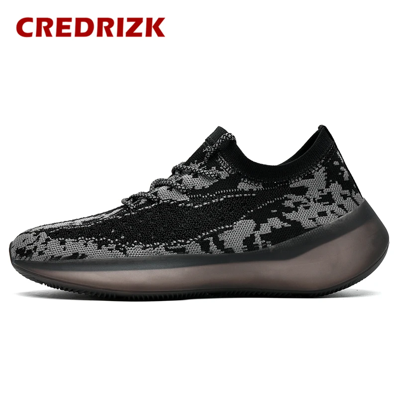 CREDRIZK/брендовая Роскошная спортивная обувь для мужчин; Новинка года; сетчатые кроссовки для мужчин; Легкая спортивная обувь Boost 350; мужские кроссовки; спортивная обувь